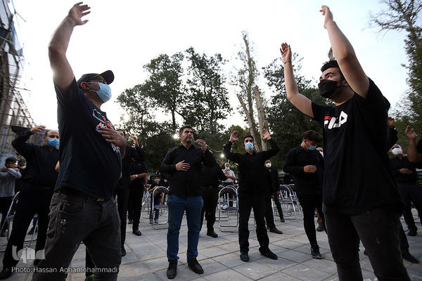 مراسم عزاداری چهارمین روز محرم در آستان مقدس امامزادگان عینعلی و زینعلی(ع)