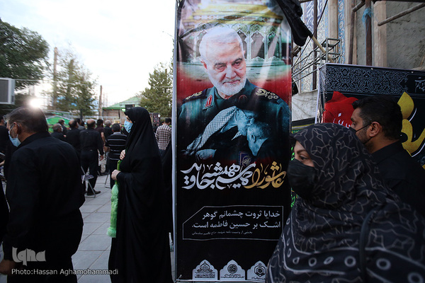 مراسم عزاداری چهارمین روز محرم در آستان مقدس امامزادگان عینعلی و زینعلی(ع)