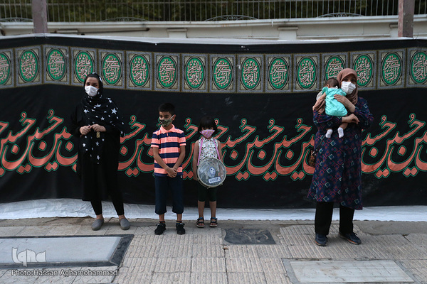 مراسم عزاداری چهارمین روز محرم در آستان مقدس امامزادگان عینعلی و زینعلی(ع)