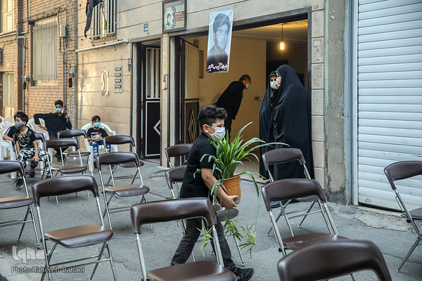 ديدار با خانواده شهدا در دهه اول محرم