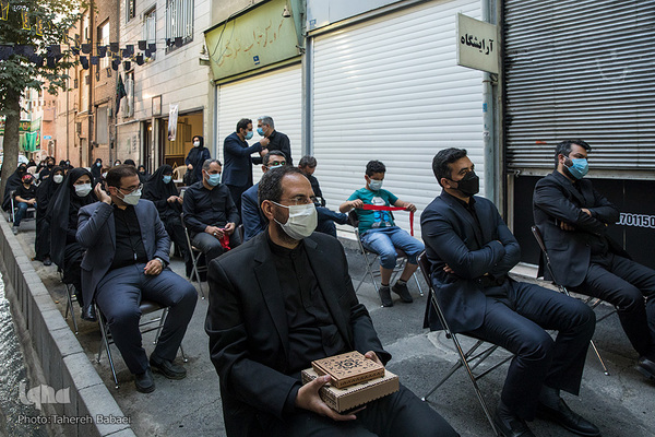 ديدار با خانواده شهدا در دهه اول محرم