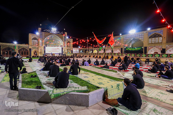 عزاداری شب پنجم محرم در زنجان‎‎