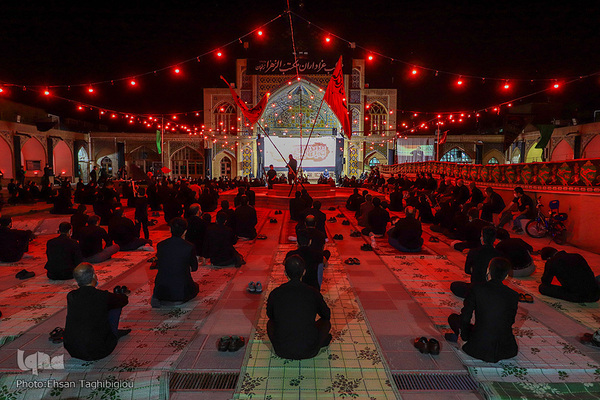 عزاداری شب پنجم محرم در زنجان‎‎