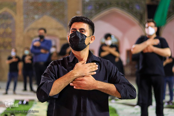 عزاداری شب پنجم محرم در زنجان‎‎