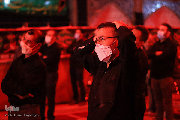 عزاداری شب پنجم محرم در زنجان‎‎