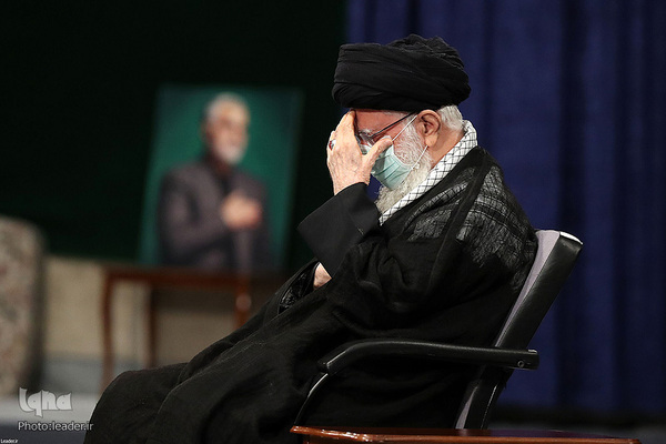 اولین شب مراسم عزاداری حضرت اباعبدالله الحسین (ع) در حسینیه امام خمینی(ره)