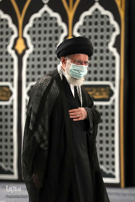 اولین شب مراسم عزاداری حضرت اباعبدالله الحسین (ع) در حسینیه امام خمینی(ره)