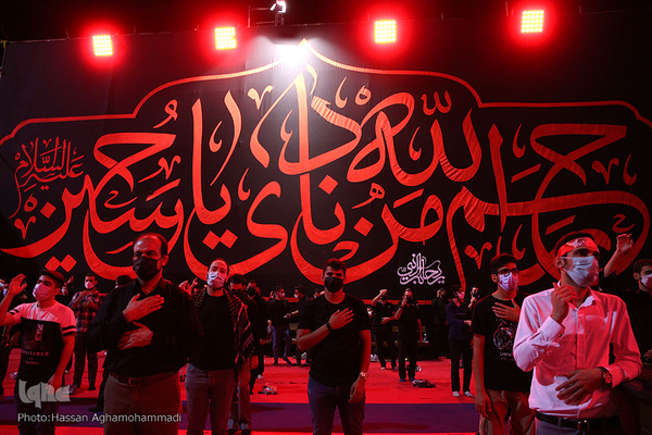 مراسم سوگواری شب هشتم محرم در آستان مقدس امامزاده صالح(ع) تجریش