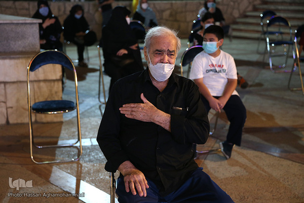 سوگواری هیات شهدای رسانه در شب تاسوعای حسینی