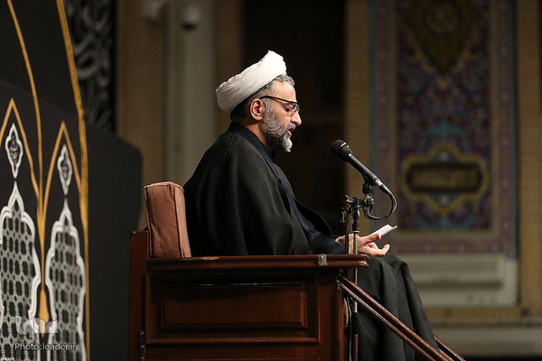 مراسم عزادای شب تاسوعا در حسینیه امام خمینی(ره)