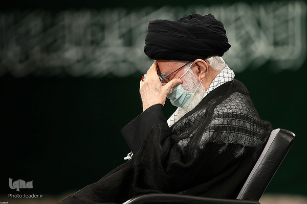 مراسم عزادای شب تاسوعا در حسینیه امام خمینی(ره)