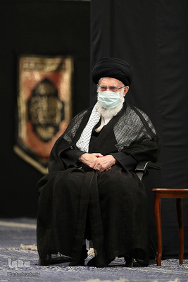 مراسم عزادای شب تاسوعا در حسینیه امام خمینی(ره)