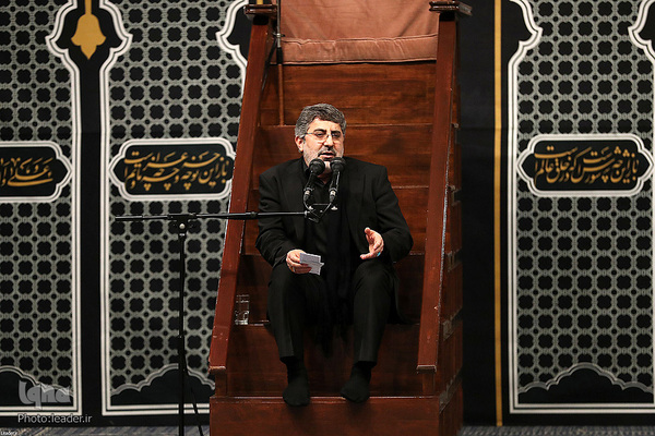 مراسم عزادای شب تاسوعا در حسینیه امام خمینی(ره)