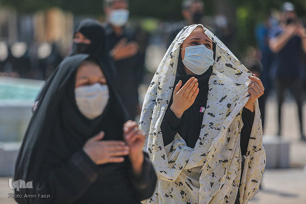 عزاداری روز تاسوعا در حرم مطهر شاهچراغ (ع)