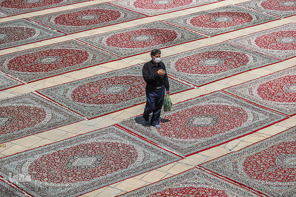 عزاداری روز تاسوعا در حرم مطهر شاهچراغ (ع)