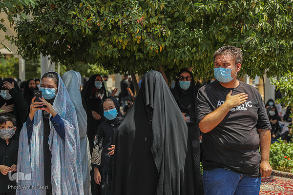 عزاداری روز تاسوعا در حرم مطهر شاهچراغ (ع)