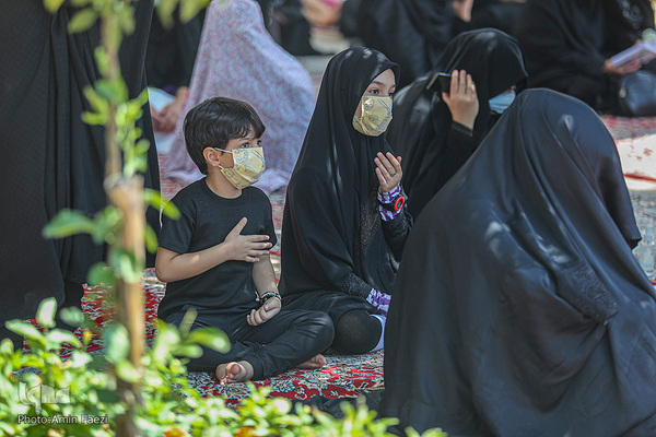 عزاداری روز تاسوعا در حرم مطهر شاهچراغ (ع)