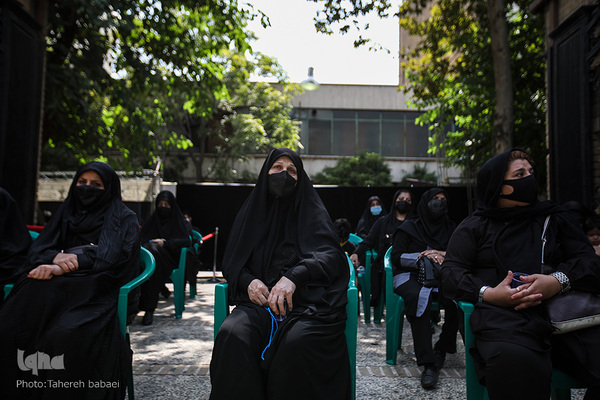 مراسم ظهر تاسوعا در خانه مداحان