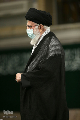 مراسم عزاداری شب عاشورای حسینی در حسینیه امام خمینی(ره)