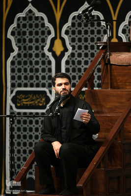 مراسم عزاداری شب عاشورای حسینی در حسینیه امام خمینی(ره)