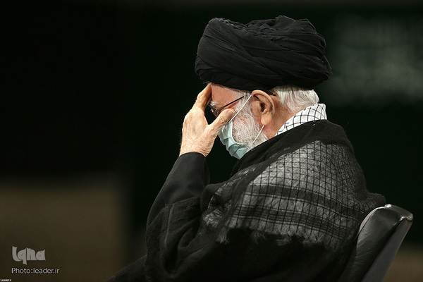 مراسم عزاداری شب عاشورای حسینی در حسینیه امام خمینی(ره)