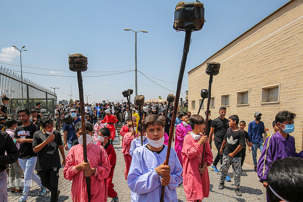 کاروان نمادین اسرای کربلا در شیراز‎‎