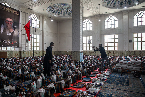 آیین افتتاح رزمایش سراسری شمیم حسینی