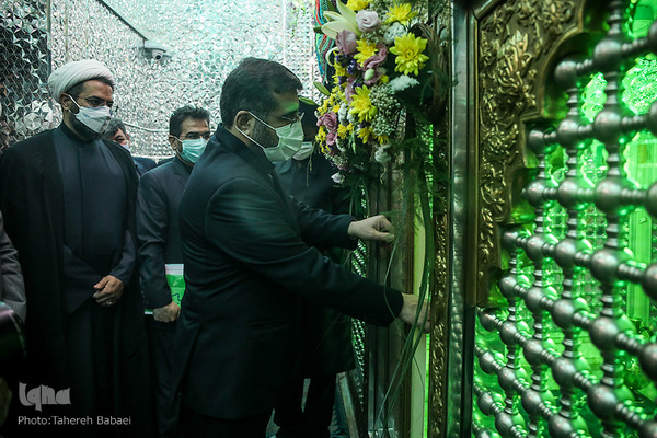 آیین افتتاح رزمایش سراسری شمیم حسینی