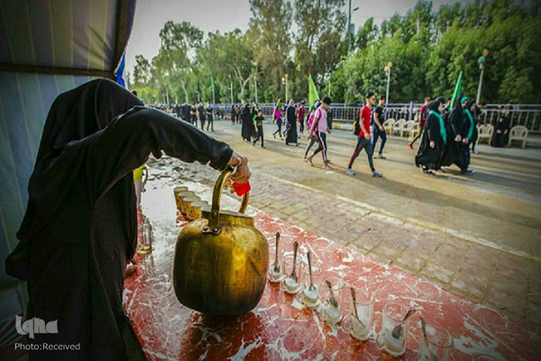 راهپیمایی پیاده روی اربعین از بصره
