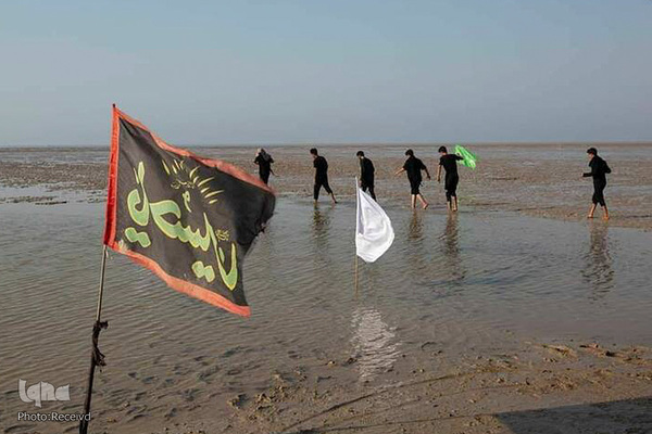 راهپیمایی پیاده روی اربعین از بصره