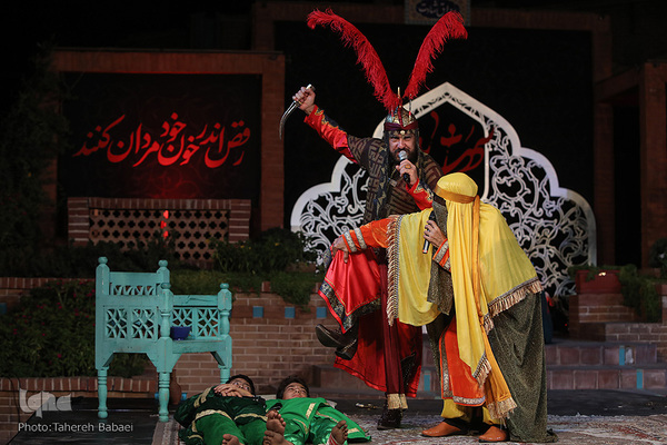 دومین سوگواره تعزیه‌خوانی در محوطه حوزه هنری