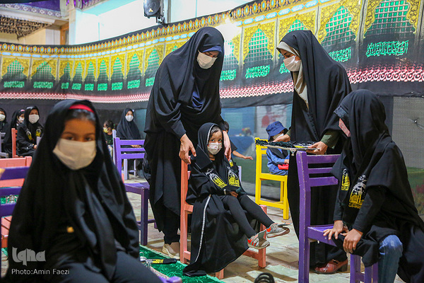 مراسم شهادت حضرت رقیه(س) در حرم شاهچراغ (ع)