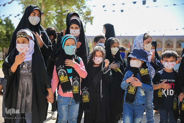 مراسم شهادت حضرت رقیه(س) در حرم شاهچراغ (ع)