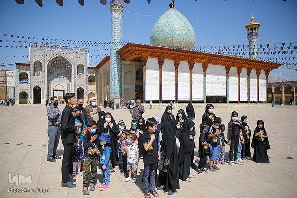 مراسم شهادت حضرت رقیه(س) در حرم شاهچراغ (ع)