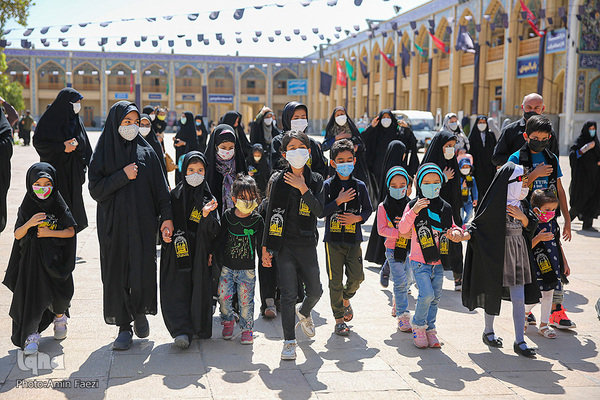 مراسم شهادت حضرت رقیه(س) در حرم شاهچراغ (ع)