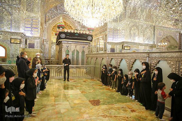 مراسم شهادت حضرت رقیه(س) در حرم شاهچراغ (ع)