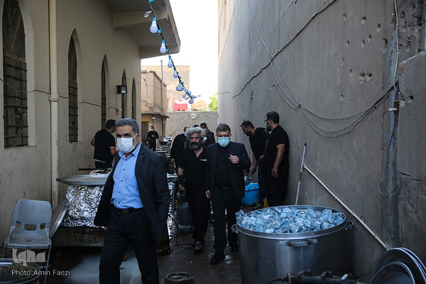 موکب کفیل زینب شیرازی ها در شهر نجف