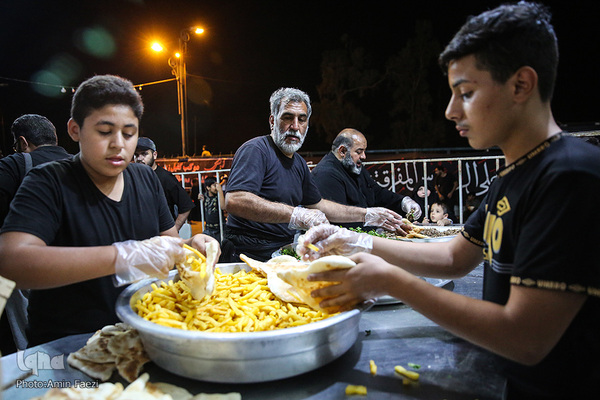 موکب کفیل زینب شیرازی ها در شهر نجف