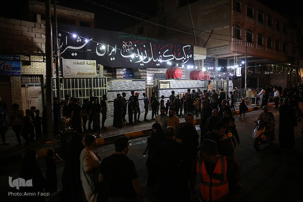 موکب کفیل زینب شیرازی ها در شهر نجف