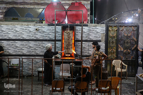 موکب کفیل زینب شیرازی ها در شهر نجف