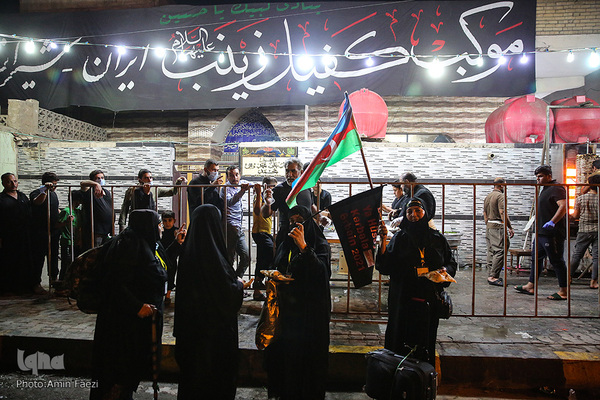 موکب کفیل زینب شیرازی ها در شهر نجف