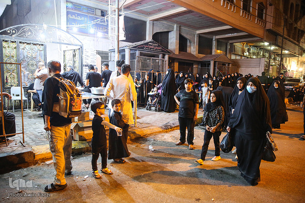 موکب کفیل زینب شیرازی ها در شهر نجف