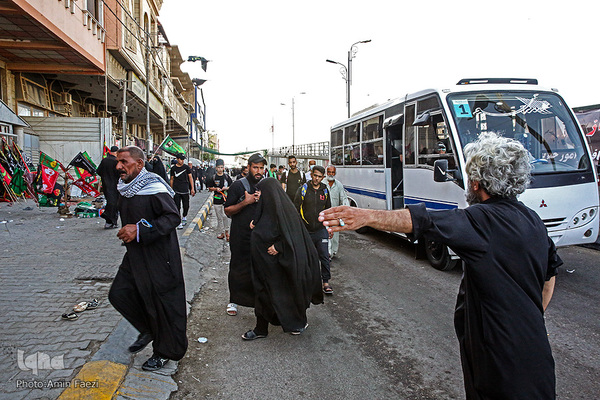موکب کفیل زینب شیرازی ها در شهر نجف