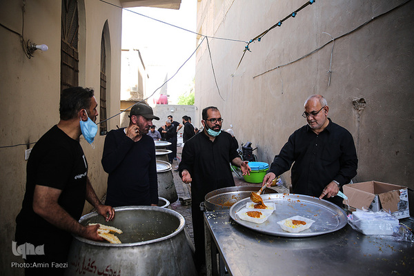 موکب کفیل زینب شیرازی ها در شهر نجف