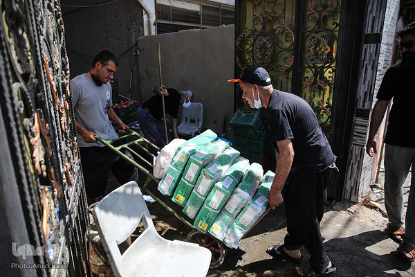 موکب کفیل زینب شیرازی ها در شهر نجف