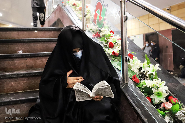 ازدحام زائرین اربعین در پشت مرز بسته شلمچه