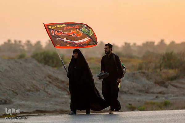 پیاده روی دلدادگان سید و سالار شهیدان، حضرت اباعبدالله الحسین (ع) در اربعین حسینی