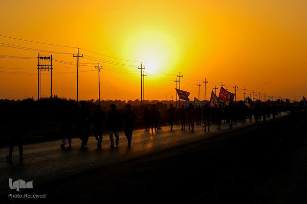 پیاده روی دلدادگان سید و سالار شهیدان، حضرت اباعبدالله الحسین (ع) در اربعین حسینی