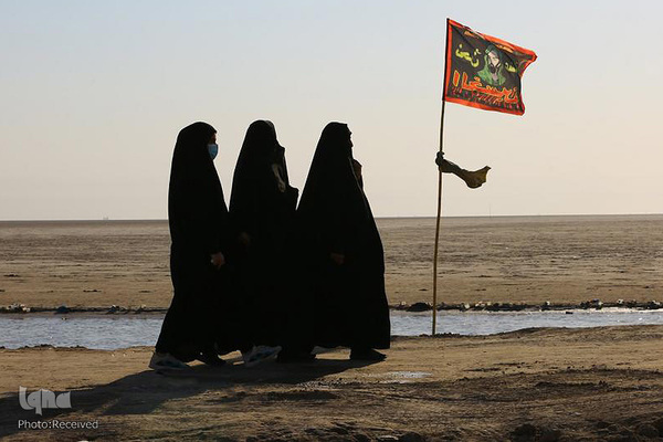 پیاده روی دلدادگان سید و سالار شهیدان، حضرت اباعبدالله الحسین (ع) در اربعین حسینی