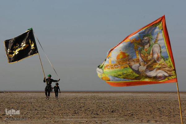 پیاده روی دلدادگان سید و سالار شهیدان، حضرت اباعبدالله الحسین (ع) در اربعین حسینی